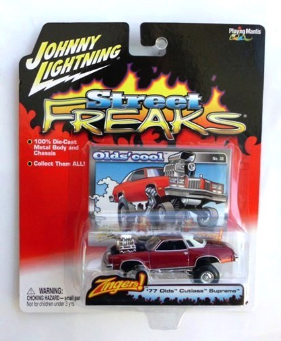 Vintage '77 Olds Cutlass Supreme Dark Red