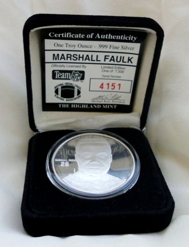 HM_MARSHALL FAULK Silver Series .999 Fine Silver