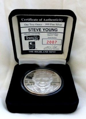 HM_Steve Young Silver Series .999 Fine Silver