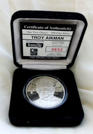 HM_Troy Aikman Silver Series .999 Fine Silver