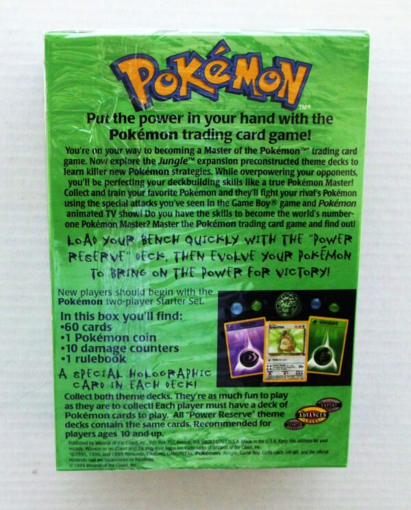 Pokemon Power Reserve (Jungle Theme Deck) (4)