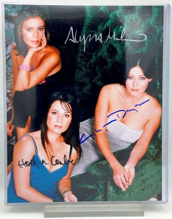1998 CHARMED-STARS Alyssa , Holly Marie, Shannen (Auto) (10) 1998 CHARMED-STARS Alyssa , Holly Marie, Shannen (Auto) (10)