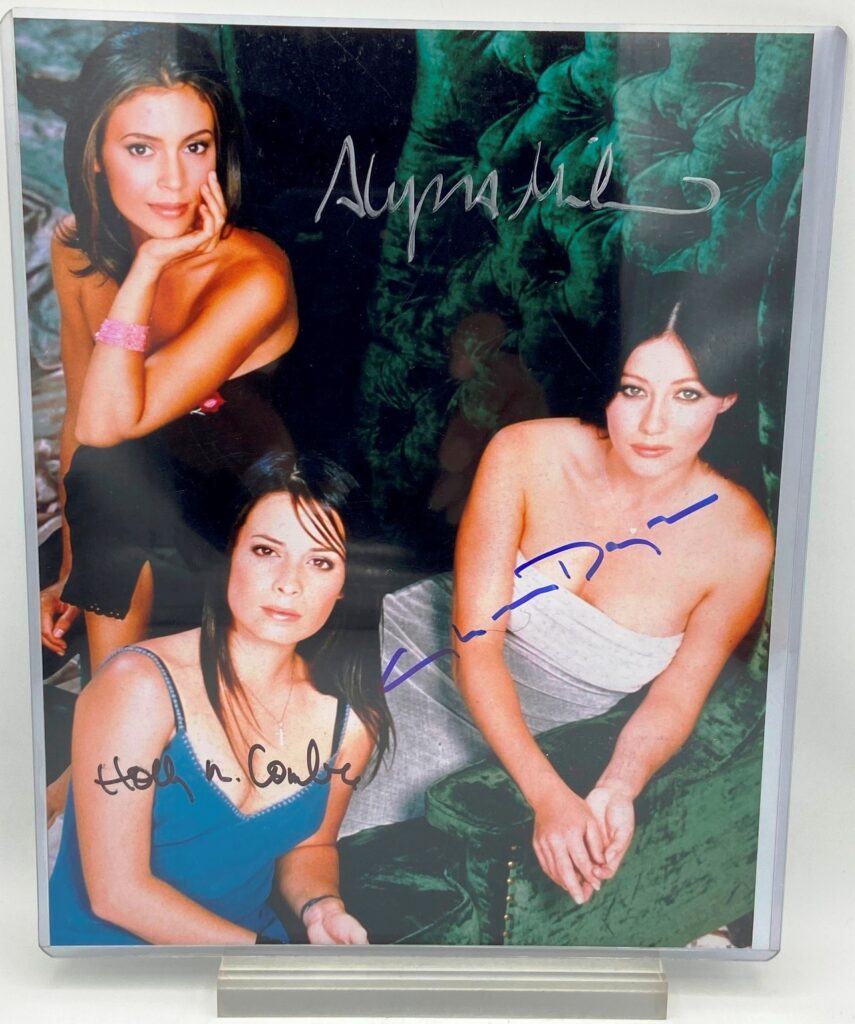 1998 CHARMED-STARS Alyssa , Holly Marie, Shannen (Auto) (11)