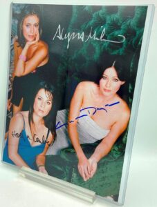 1998 CHARMED-STARS Alyssa , Holly Marie, Shannen (Auto) (8)