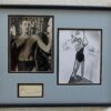 (Autograph) Johnny Weissmuller as Tarzan 2 JOHNNY WEISSMULLER #1 Merge ("Tarzan") "Two Rare-Vintage 8x10 Photos & Autograph Matted Set"