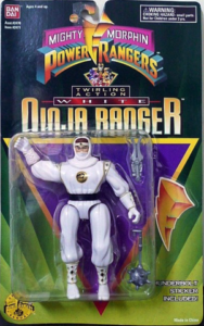 Mighty Morphin Power Rangers White Ninja Ranger-4 (2)