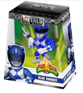 Jada Toys Power Rangers Figure In Metallo 10,2 Cm – Red Ranger (M400) – Edizione Da Collezione