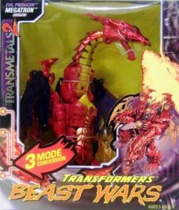 (Hasbro) 1999 Megatron Red Dragon TransMetals 2