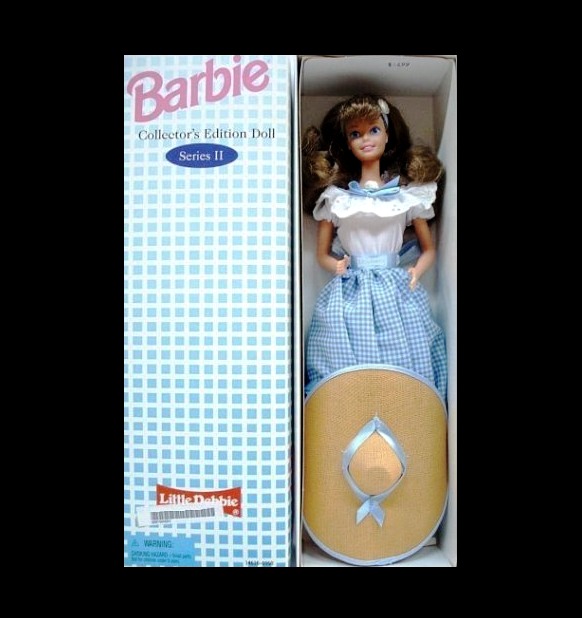 Barbie as Little Debbie Snacks' Girl Barbie as Little Debbie Snacks' Girl