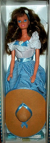 Little Debbie -B Barbie as Little Debbie Snacks' Girl ("Exclusive Collectors Edition Little Debbie Brunette Barbie") Series II "Rare-Vintage" (1995)