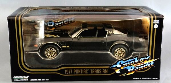 SMOKEY AND THE BANDIT HOLLYWOOD SERIES LIMITED EDITION-2 1977 Pontiac Trans Am “1:24 Scale”! (Smokey & The Bandit "Limited Edition" Hollywood Adult Series) “Rare-Vintage” (2016)