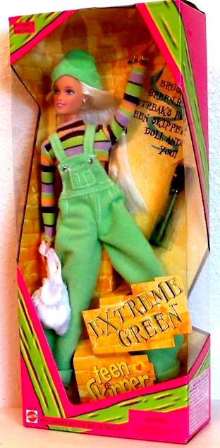 Extreme Green Teen Skipper ("Barbie's Sister" Exclusive Special Edition) "Rare-Vintage" (1997)