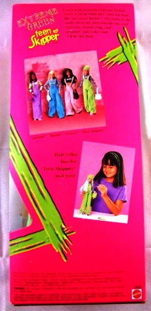 Extreme Green Teen Skipper ("Barbie's Sister" Exclusive Special Edition) "Rare-Vintage" (1997)