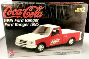 1995 Ford Ranger Truck Red & White Coke - Copy