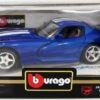 Bburago Dodge Viper GTS Coupe 1996 blue Bburago Dodge Viper GTS Coupe 1996 blue