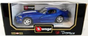 Bburago Dodge Viper GTS Coupe 1996 blue