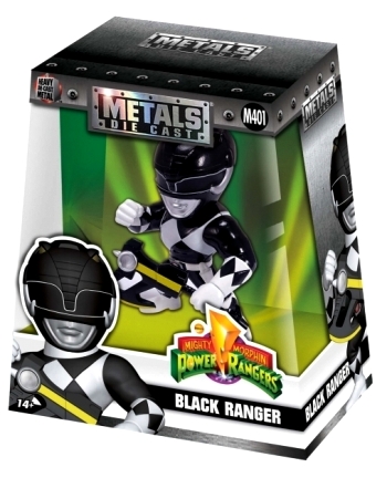 Black Ranger (M401) Heavy Die Cast Metal-1997 (0)