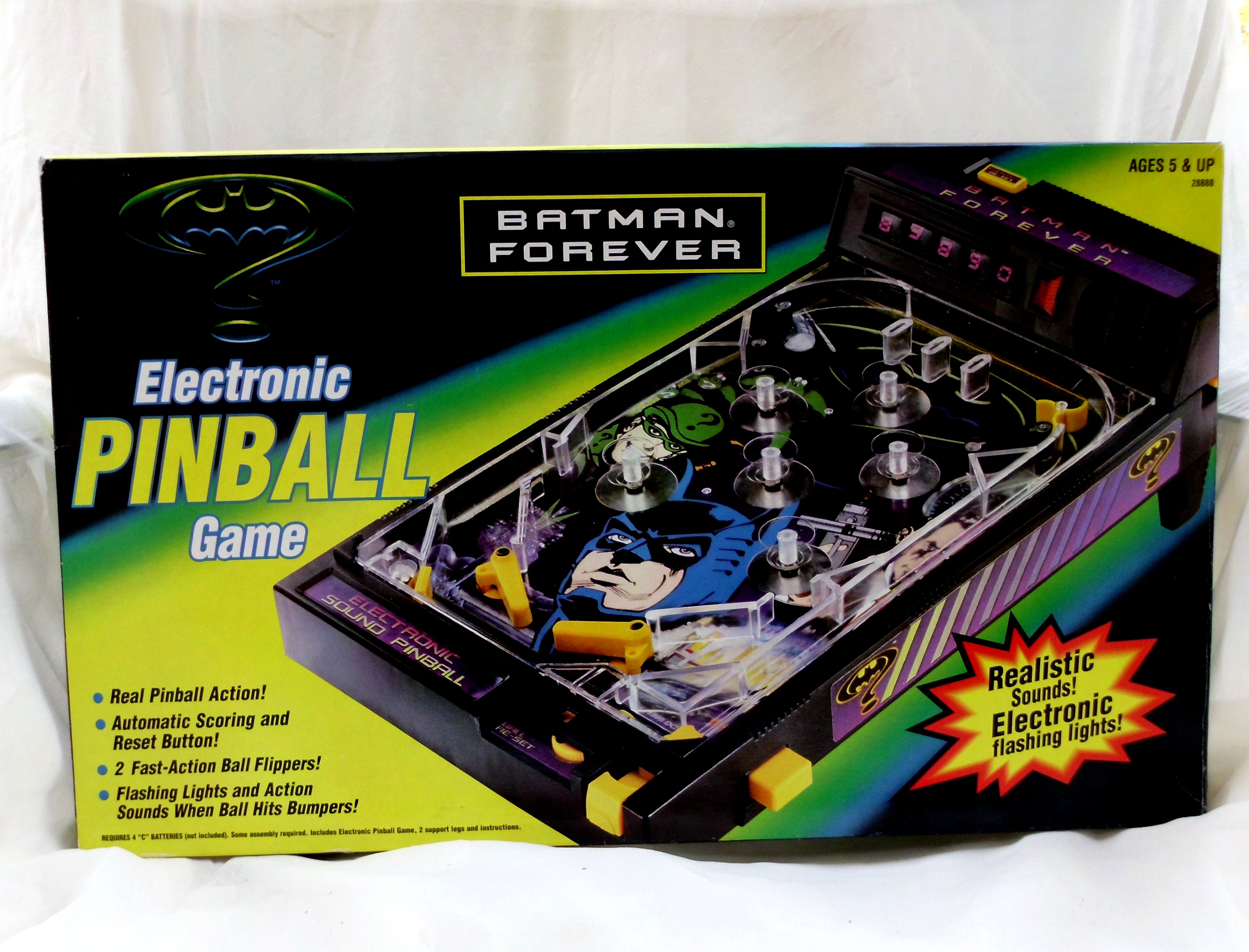 electronic pinball game