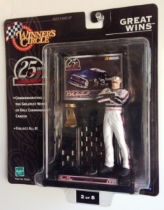 Dale Earnhardt Nascar Great Wins! (25th Anniversary Figure And Cup Series) "Rare-Vintage" 1999