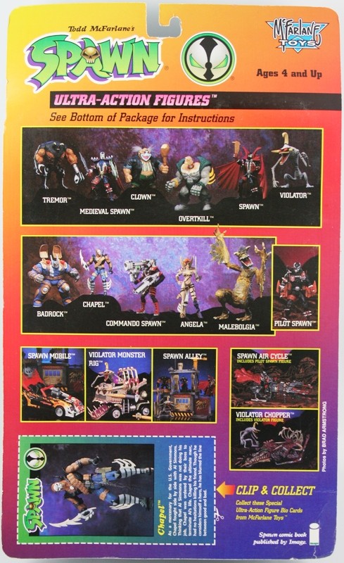 1995 Spawn - Chapel (Green Pants-Silver Tip Bullets-Variant) (3)