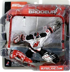 Vintage 2004 McFarlane Sportspicks NHL Mats Sundin 2 Series-9 ("Variant-White Jersey-Red Hockey Stick") Team: (Toronto Maple Leafs) "Factory Sealed Clear Protective Clamshell “Rare-Vintage” (2004)