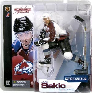 Vintage 2004 McFarlane Sportspicks NHL Mats Sundin 2 Series-9 ("Variant-White Jersey-Red Hockey Stick") Team: (Toronto Maple Leafs) "Factory Sealed Clear Protective Clamshell “Rare-Vintage” (2004)