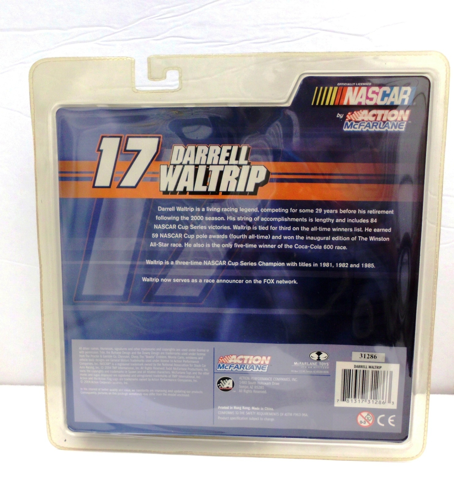 2004 McFarlane Nascar - Darrell Waltrip Shades Variant-D
