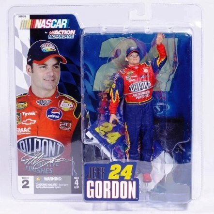 2004 McFarlane Nascar - Jeff Gordon #24 “Holding (2)
