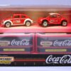 1962 VW Beetle & Coke VW Concept 1 “Red & White w/Goodyear Tires” (Matchbox “Coca-Cola VW Beetle 2-Pack” Collectible Series) “Rare-Vintage” (1998) 