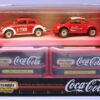 1962 VW Beetle & Coke VW Concept 1 “Red & White w/Goodyear Tires” (Matchbox “Coca-Cola VW Beetle 2-Pack” Collectible Series) “Rare-Vintage” (1998) 