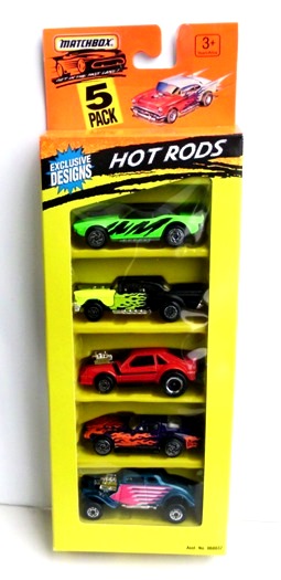 Matchbox ("Exclusive 5-Pack Diecast Collection 1:64 Scale Series") "Rare-Vintage" (1995-2004)