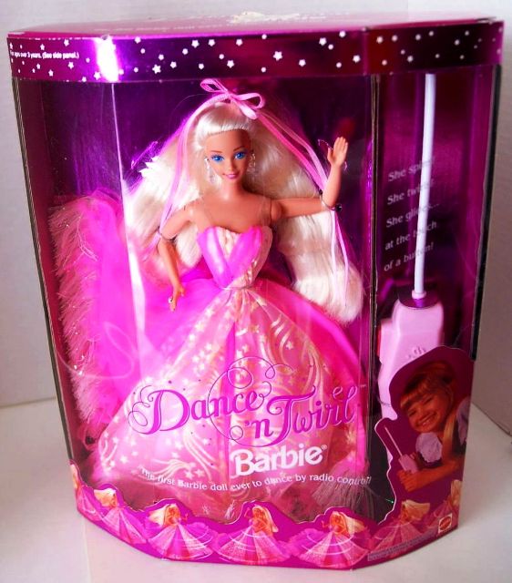 Vintage 1994 Service Merchandise Dance n Twirl Barbie ("Blonde Special Edition w/Radio Control