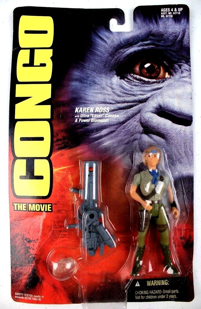 Congo The Movie (Kenner's Action Figures Series Collection) "Rare