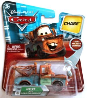 Disney Cars Mater with Glow In The Dark Lamp Chase-00 Disney Cars Mater with Glow In The Dark Lamp Chase-00