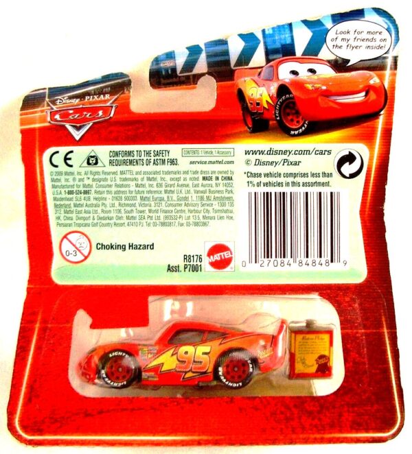 Disney Cars RUST-EZE Lightning McQueen Chase-01d