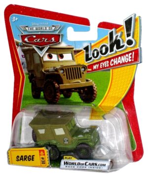 World of Cars Sarge My Eyes Change!-0 World of Cars Sarge My Eyes Change!-0