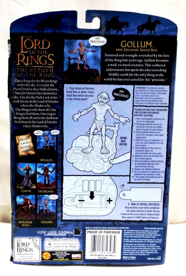 Blue Card (Smeagol with Gollum Electronic Sound Base)-(7)