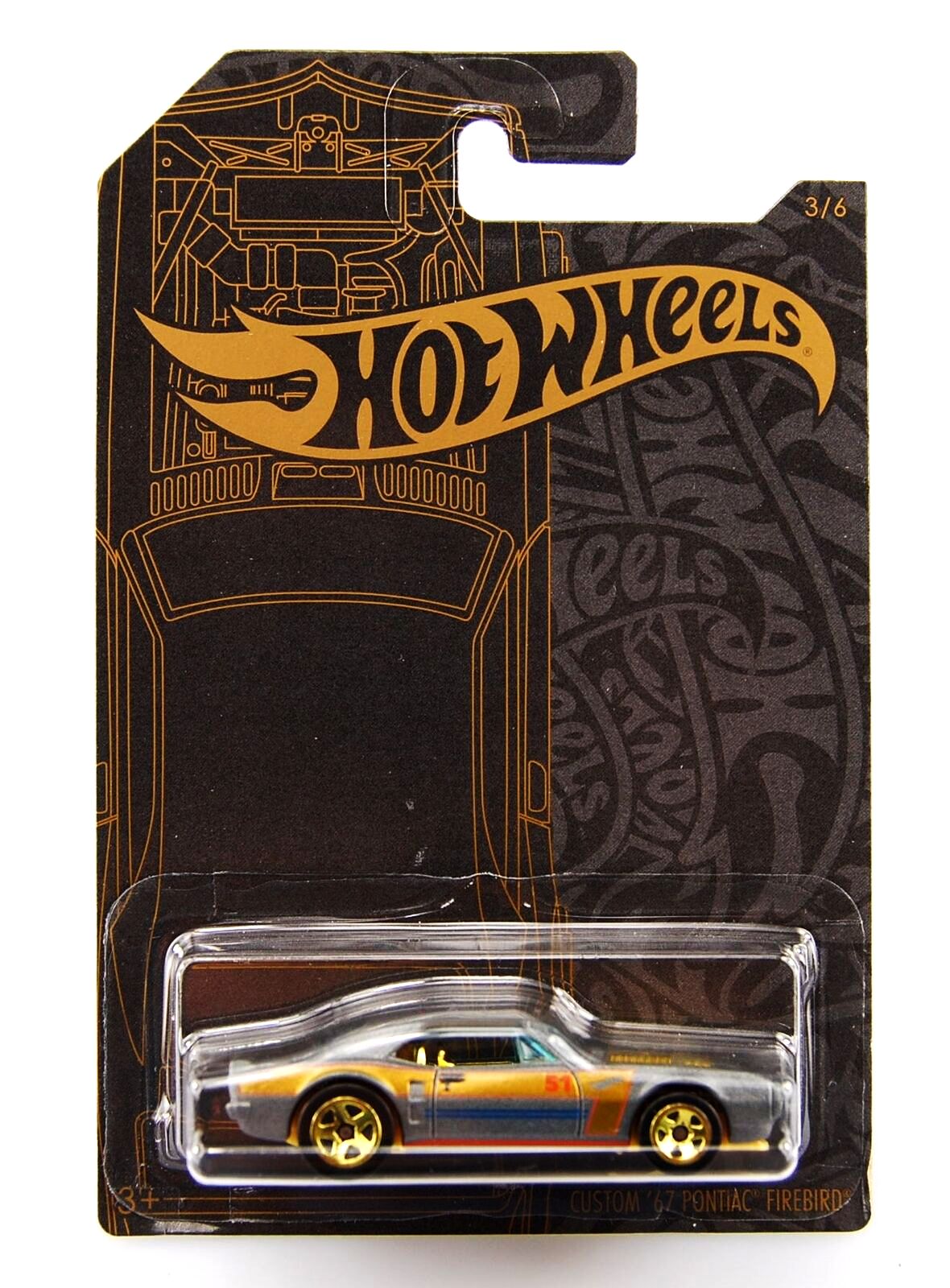 Details about   2019 Hot Wheels 51th Anniversary Favorites  #3 Custom '67 Pontiac Firebird