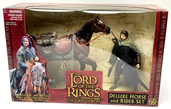 Aragorn and Brego (Horse and Rider Set) Red-000 Aragorn and Brego (Horse and Rider Set) Red-000