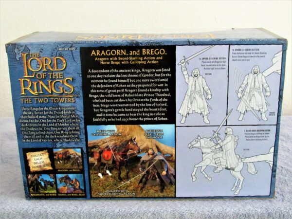 Aragorn and Brego (Variant Two Towers Blue Box)-e Aragorn and Brego (Variant Two Towers Blue Box)-e