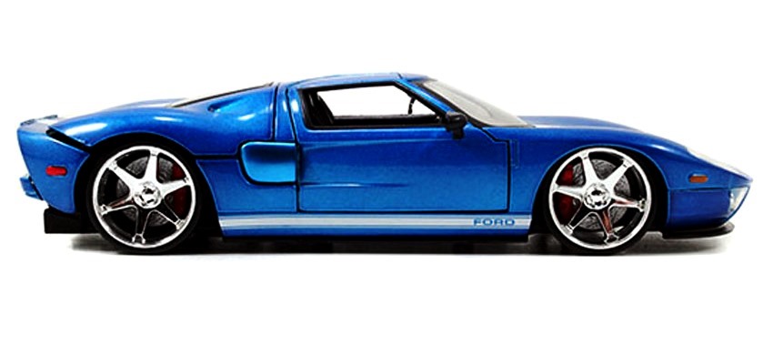 JADA 97177-1/24 FORD GT BLUE FAST AND FURIOUS 2005 