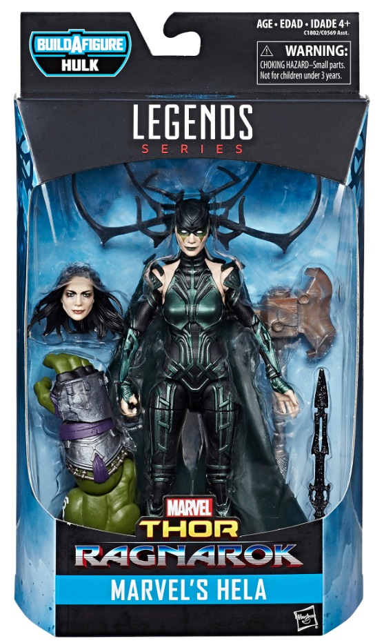 Marvels Hela-Thor Ragnarok (Build A Figure Hulk)0