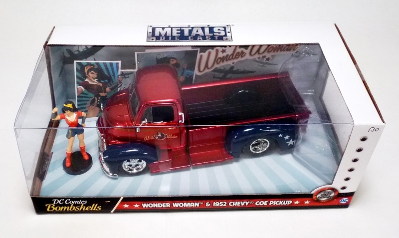 Chevrolet COE Pickup Custom Wonder Woman 1:24 – Réplica de pelícu