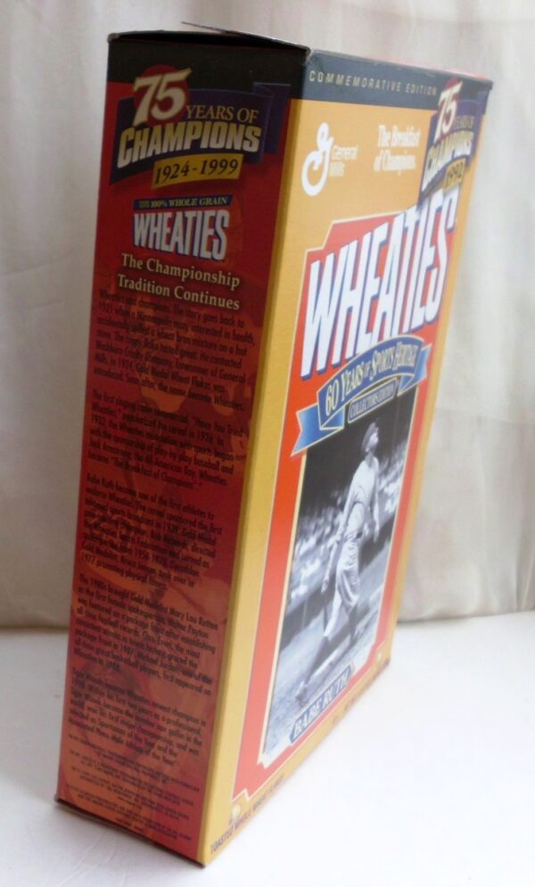Babe Ruth Empty Box(75 Years Of Champions! Wheaties) (3)