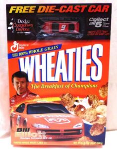 Bill Elliott #9 Die-Cast (Dodge Daytona Countdown-Wheaties) (1) - Copy
