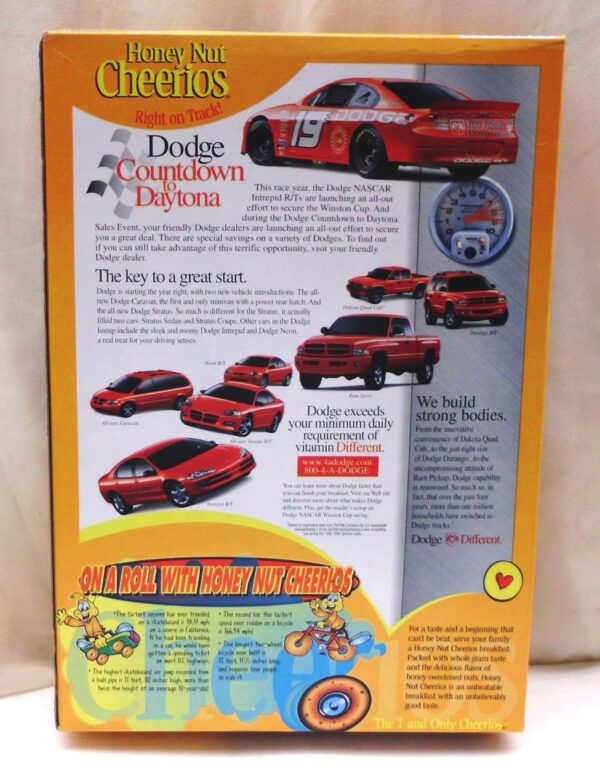 Casey Atwood #19 Die-Cast (Dodge Daytona Countdown-Honey Nut Cheerios) (5)