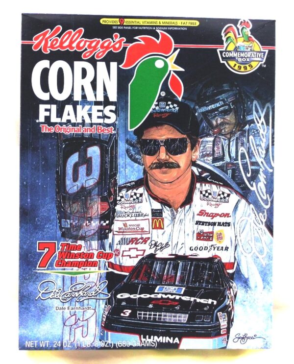 Dale Earnhardt #3 (Commemorative Box 1995 Kellogg's Corn Flakes)-B