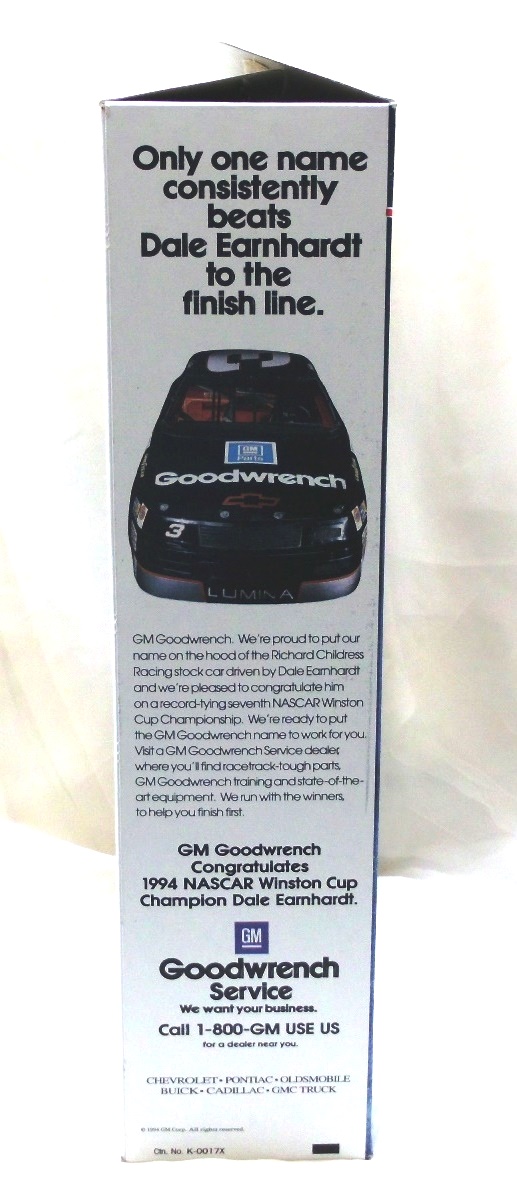 Dale Earnhardt #3 (Commemorative Box 1995 Kellogg's Corn Flakes)-C