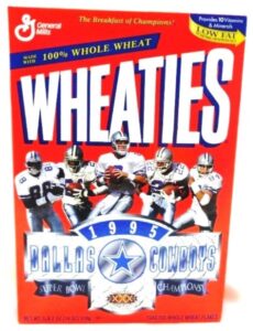 Dallas Cowboys (1995 Super Bowl XXX Champions Wheaties) (1)