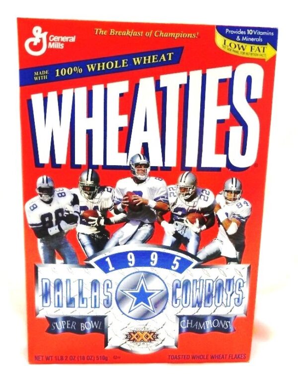 Dallas Cowboys (1995 Super Bowl XXX Champions Wheaties) (2)